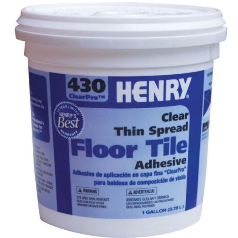 Henry Clear Floor Tile Adhesive 1 gal