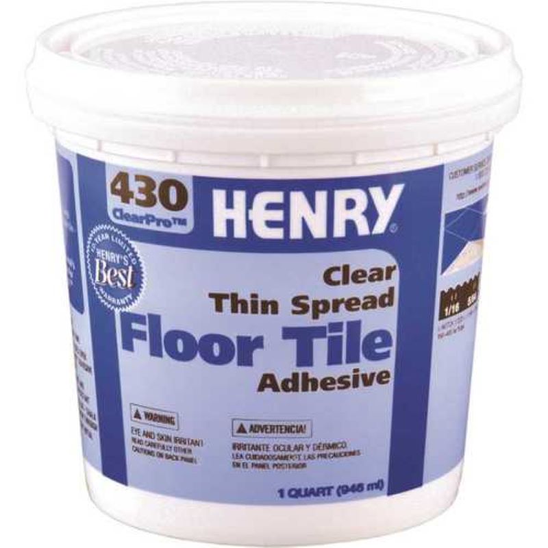 Henry Clear Floor Tile Adhesive 1 qt