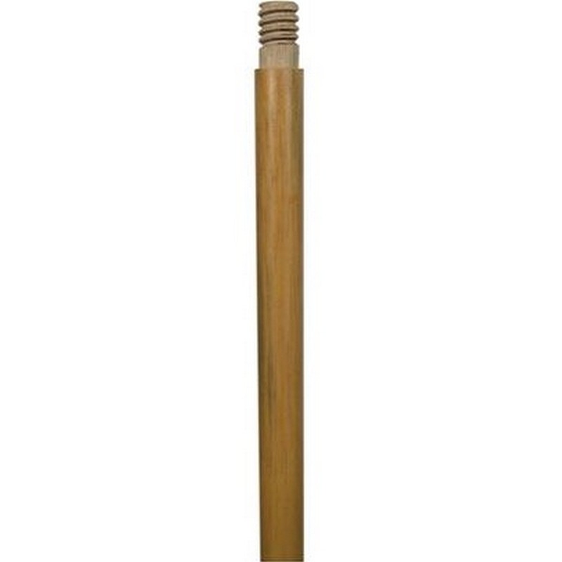 Natural Threaded Wooden Handle 48"