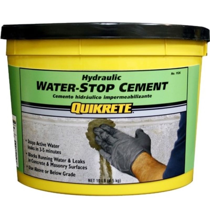 Quikrete Hydraulic Water-Stop Cement 10 lb