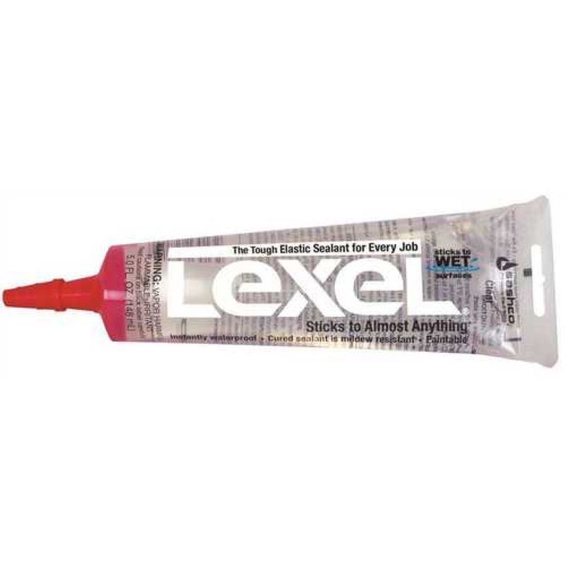 Lexel Clear Elastic Sealant 5 oz