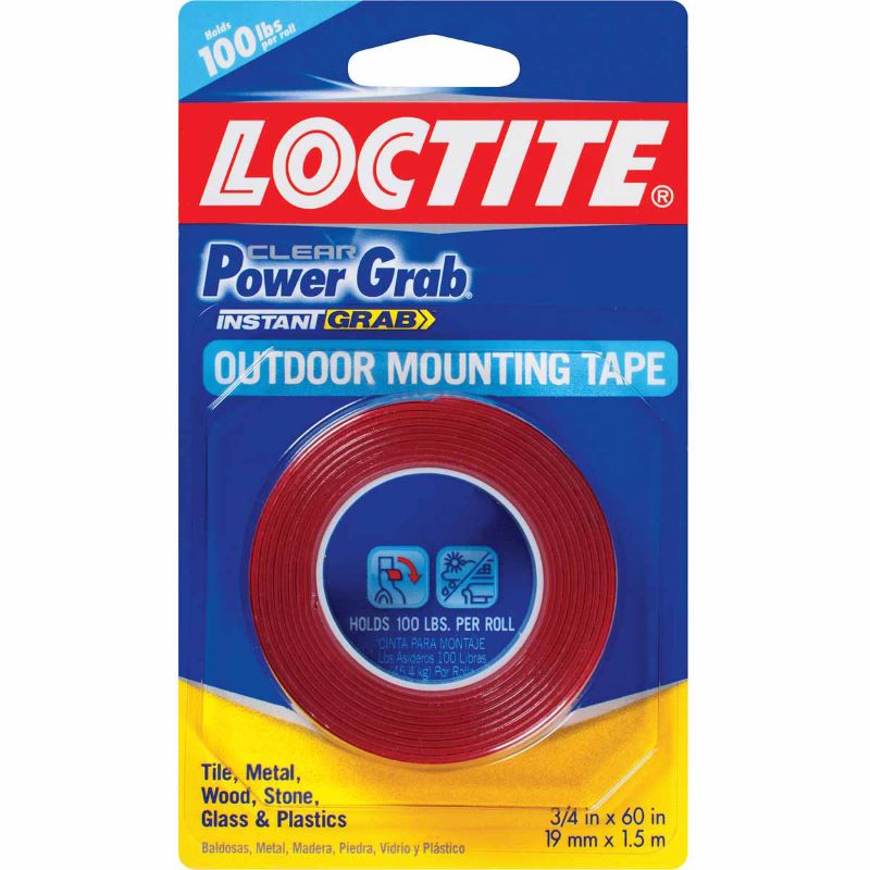 Loctite Clear Mounting Tape 3/4 x 60"