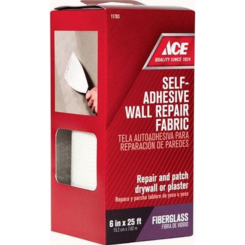 Ace Self-Adhesive Wall Repair Fabric 6"x25'