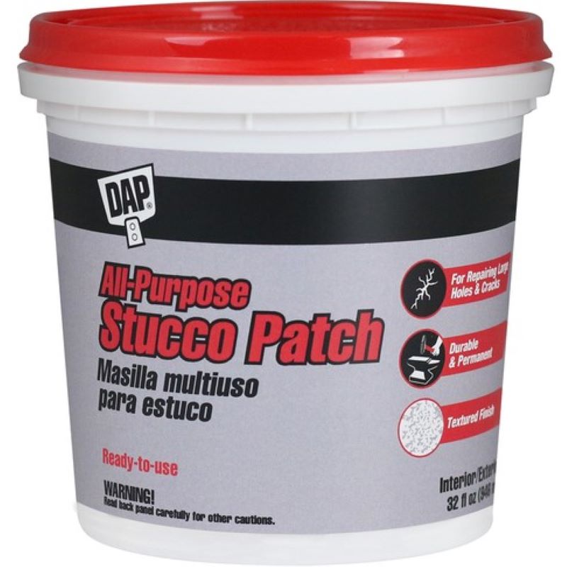DAP All-Purpose White Stucco Patch 1 qt
