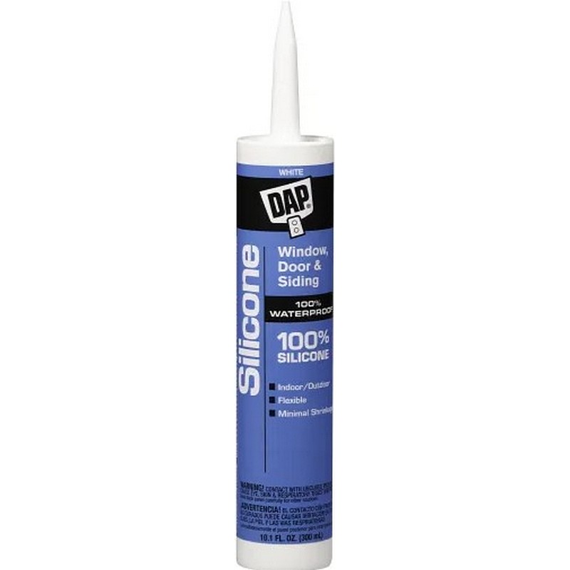 DAP White Silicone Sealant 10 oz