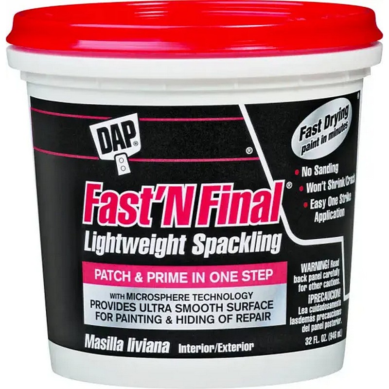 DAP Fast 'N Final Spackling Compound 32 oz