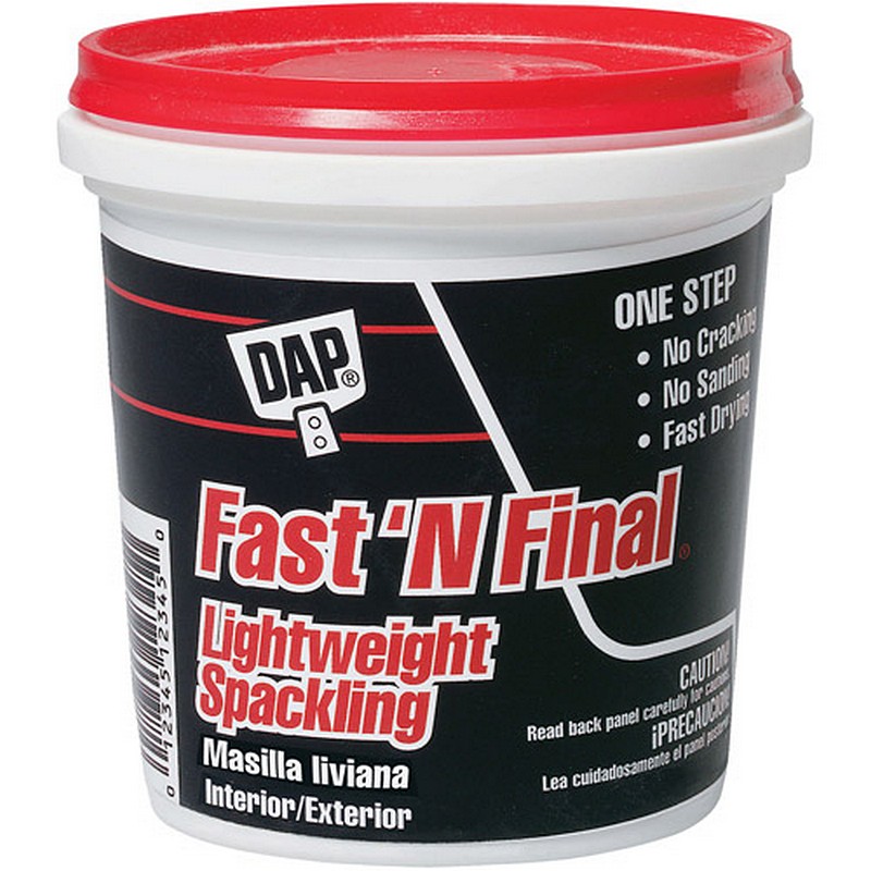 DAP Fast 'N Final Lightweight Spackling 8 oz