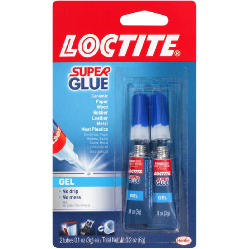 Loctite Super Glue Gel 2g 2 Ct
