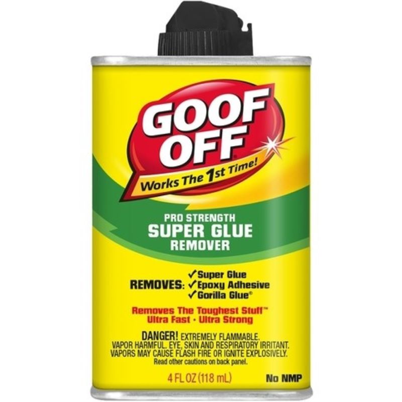 Goof Off Super Glue Remover 4 oz