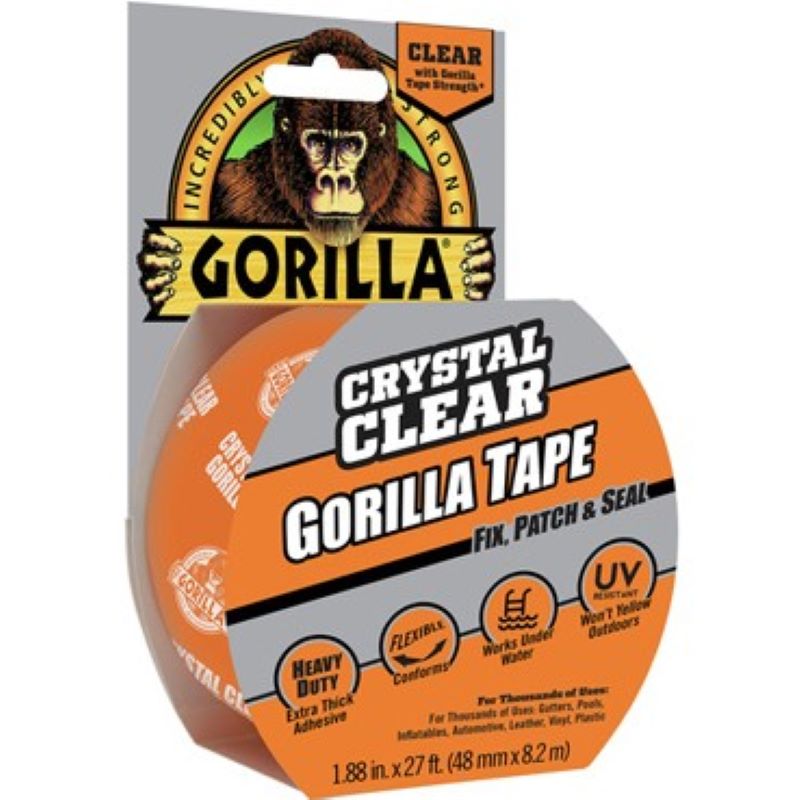 Gorilla Clear Repair Tape 1-7/8 in x 9 yd