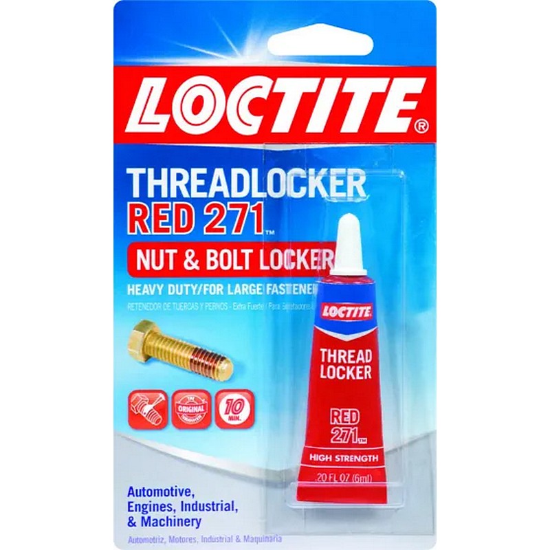Loctite Threadlocker Red 271 0.2 oz