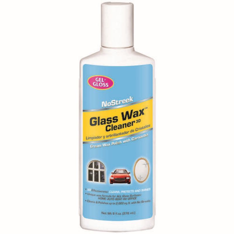 NoStreek Glass Wax Cleaner 8 oz