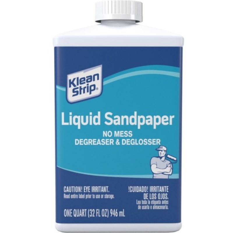 Klean Strip Liquid Sandpaper Degreaser & Deglosser 1 qt