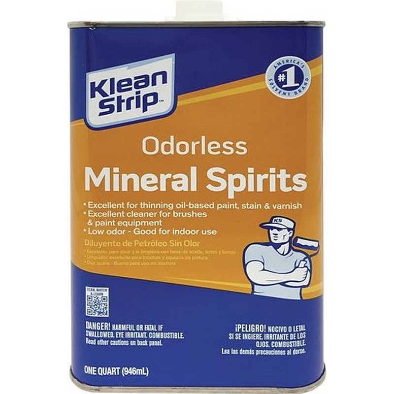 Klean Strip Mineral Spirits Odorless 1 qt