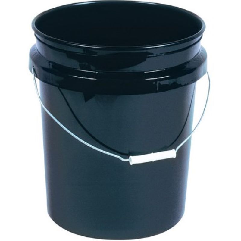 Black Paint Pail 5 gal