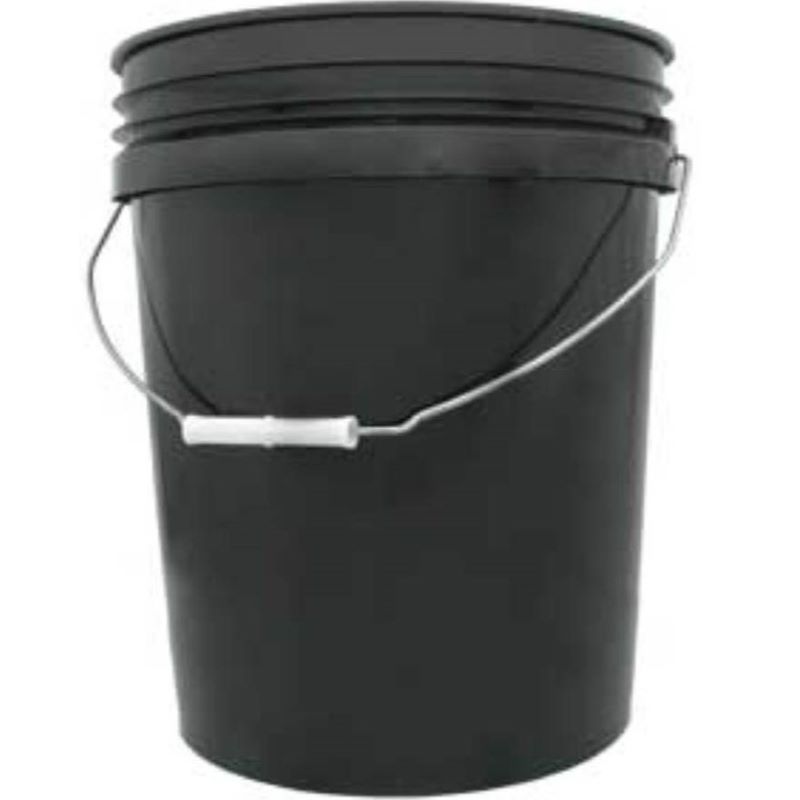 Black Plastic Pail 5 gal