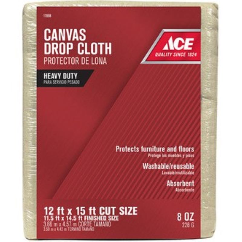 Canvas Drop Cloth 12 x 15 ft