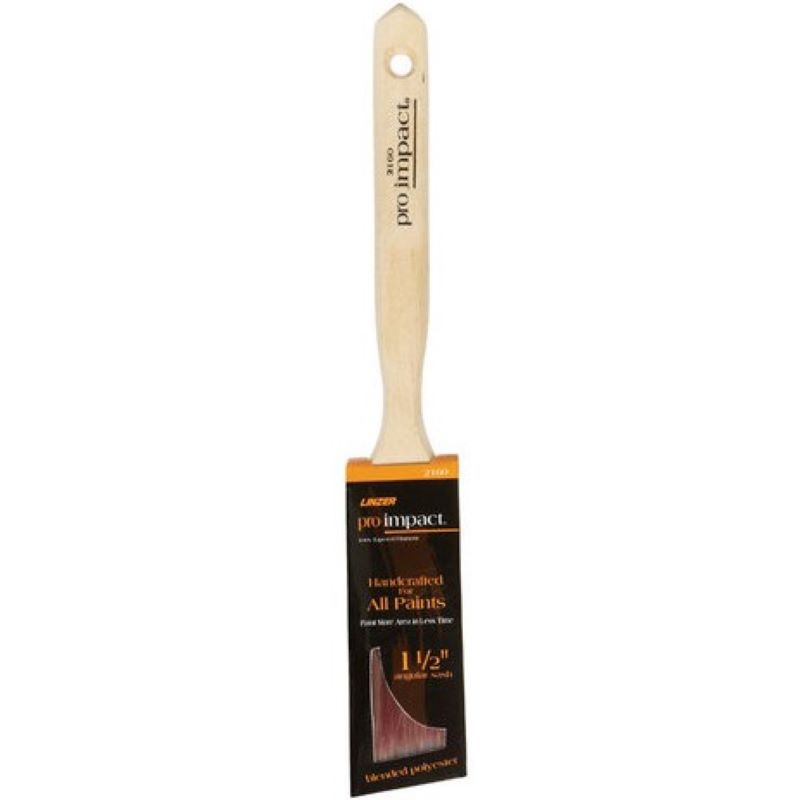 Linzer Pro Impact Polyester Bristle Sash Paint Brush 1.5 in