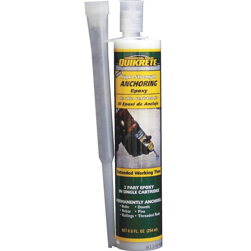 Quikrete High Strength Gray Anchoring Epoxy 8.6 oz