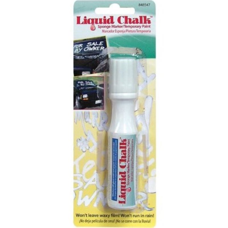 Liquid White Chalk Sponge Marker