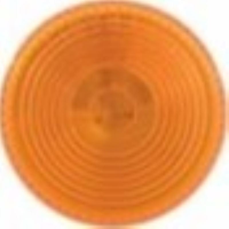 Round Amber Clearance/Marker Light 2 in