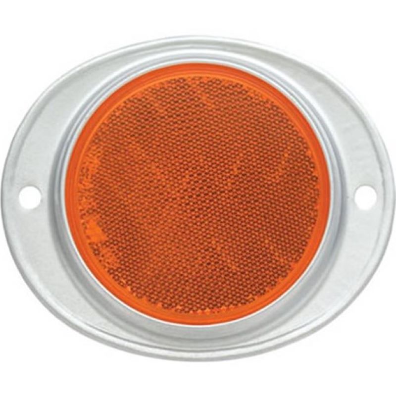 Amber Trailer Reflector 3 in