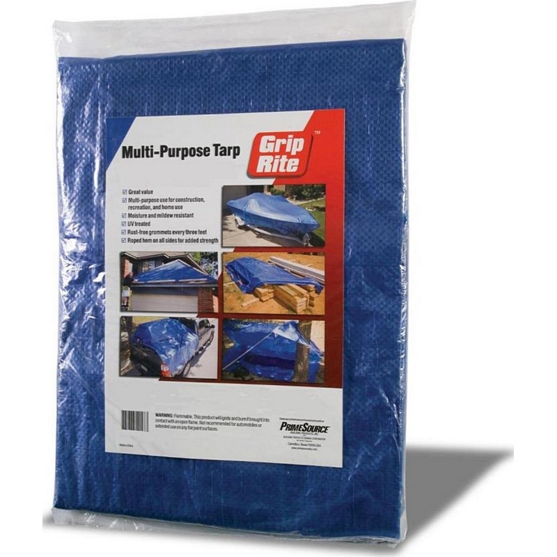 Grip Rite Blue Multi-Purpose Tarp 20 x 30'