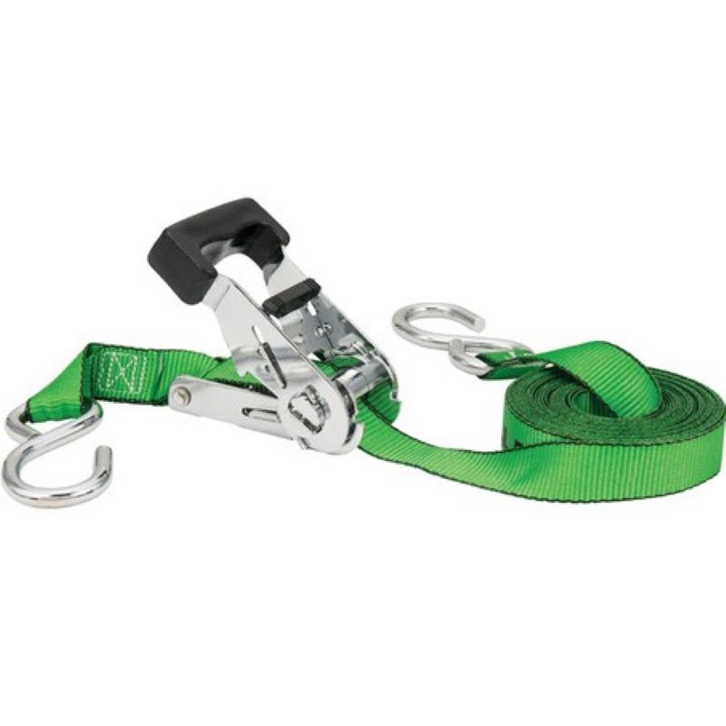 Green Ratchet Tie Down 500 lb 16 ft