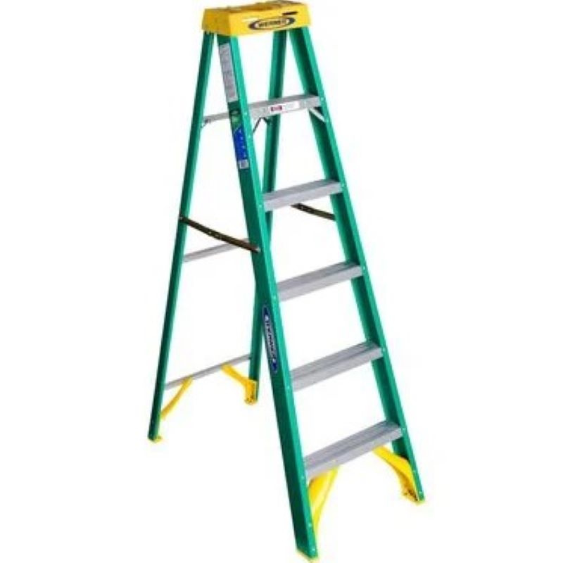 Fiberglass Step Ladder Type 2 6 ft