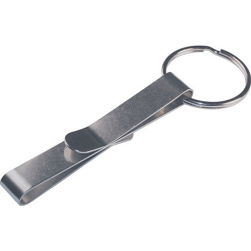 Metal Silver Belt Key Chain