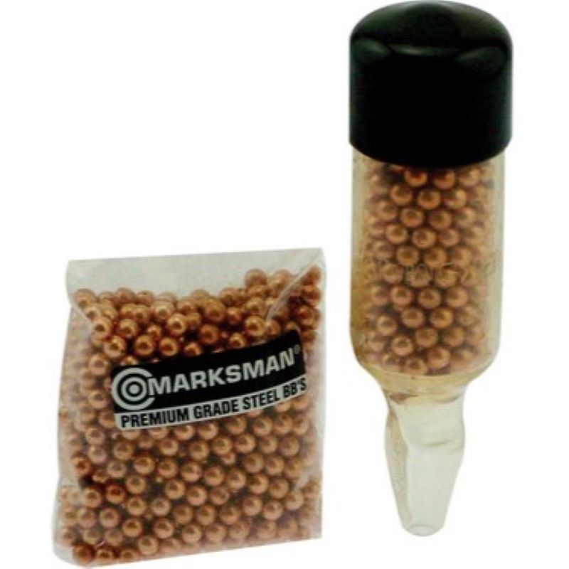 Marksman Speedloader with Premium .177 Gold BBs 1300Ct