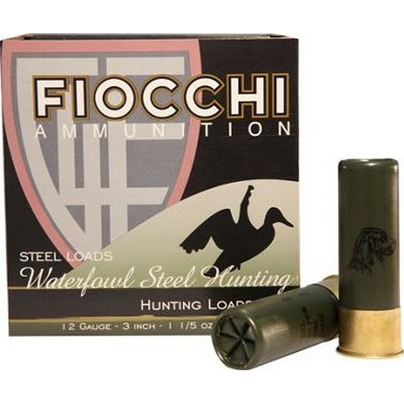 Fiocchi Waterfowls Steel Load 12 Gauge 3" 25Ct