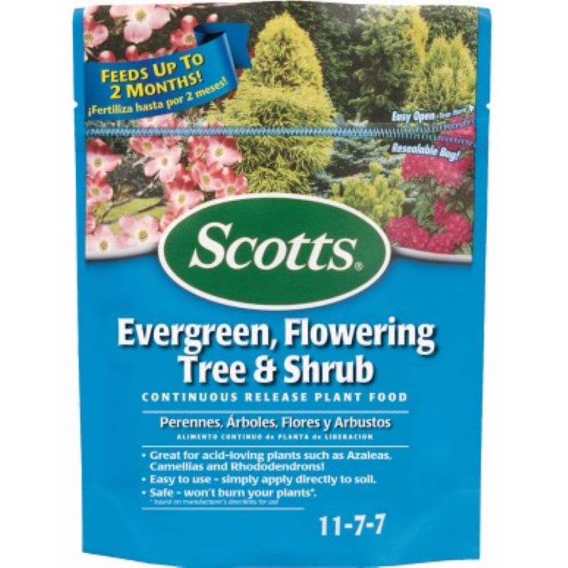Scotts Evergreen, Flowering Tree And Shrub Plant Food 3 lb
