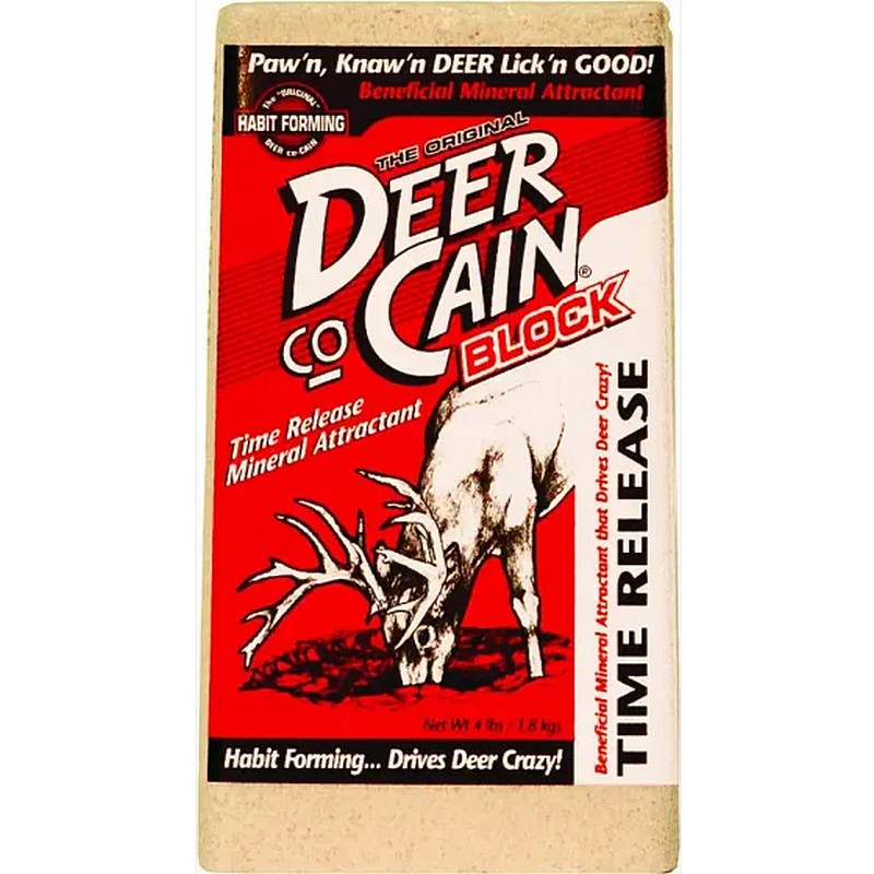 Deer Co-Cain Time Release Mineral Block 4 lb