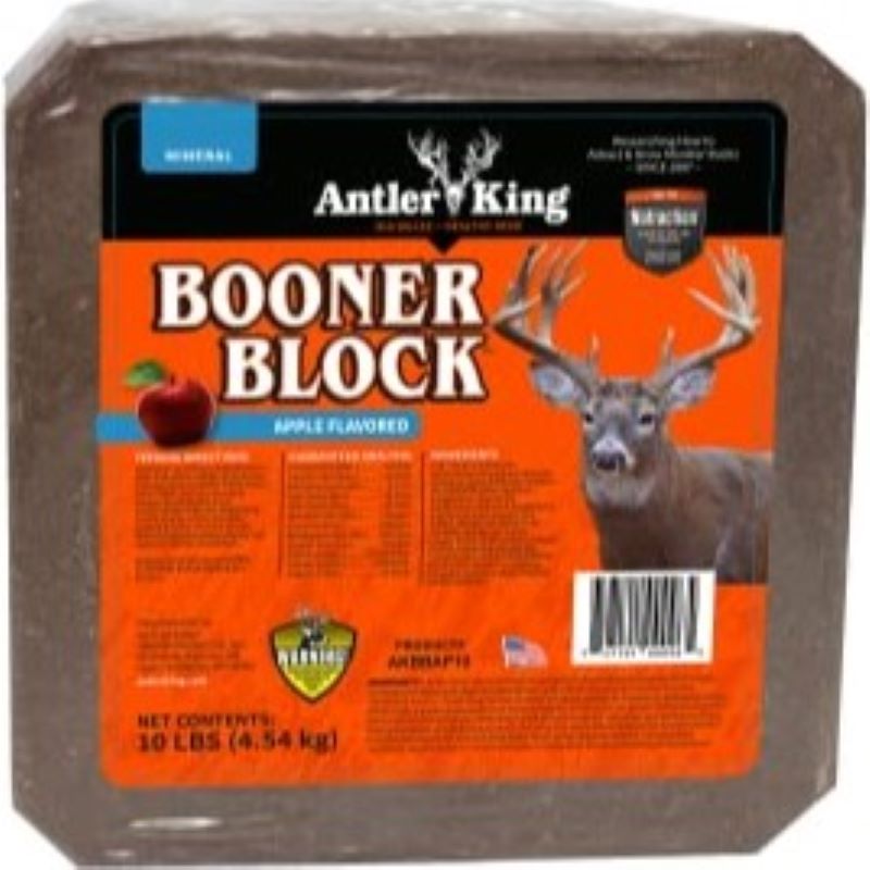 Antler King Apple Flavored Booner Block 10 lb