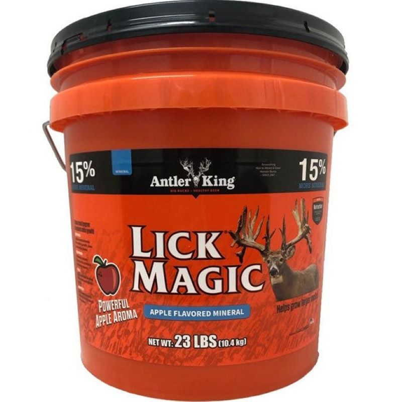 Antler King Lick Magic Apple Deer Mineral 23 lb