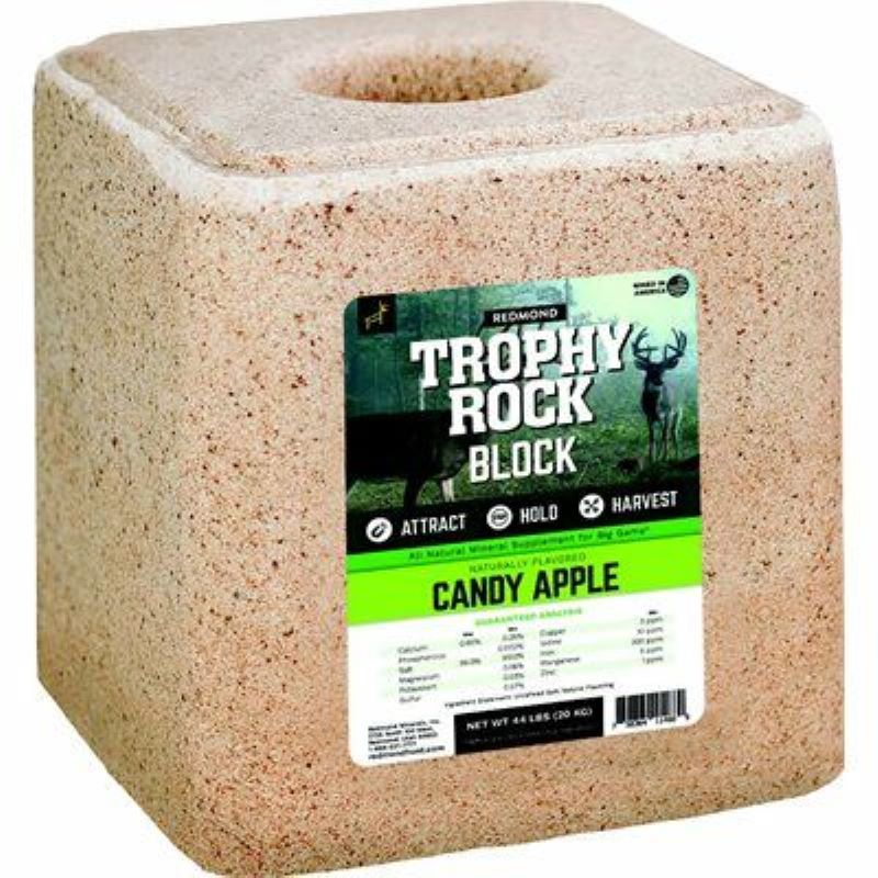 Trophy Rock Candy Apple Mineral Block 44 lb