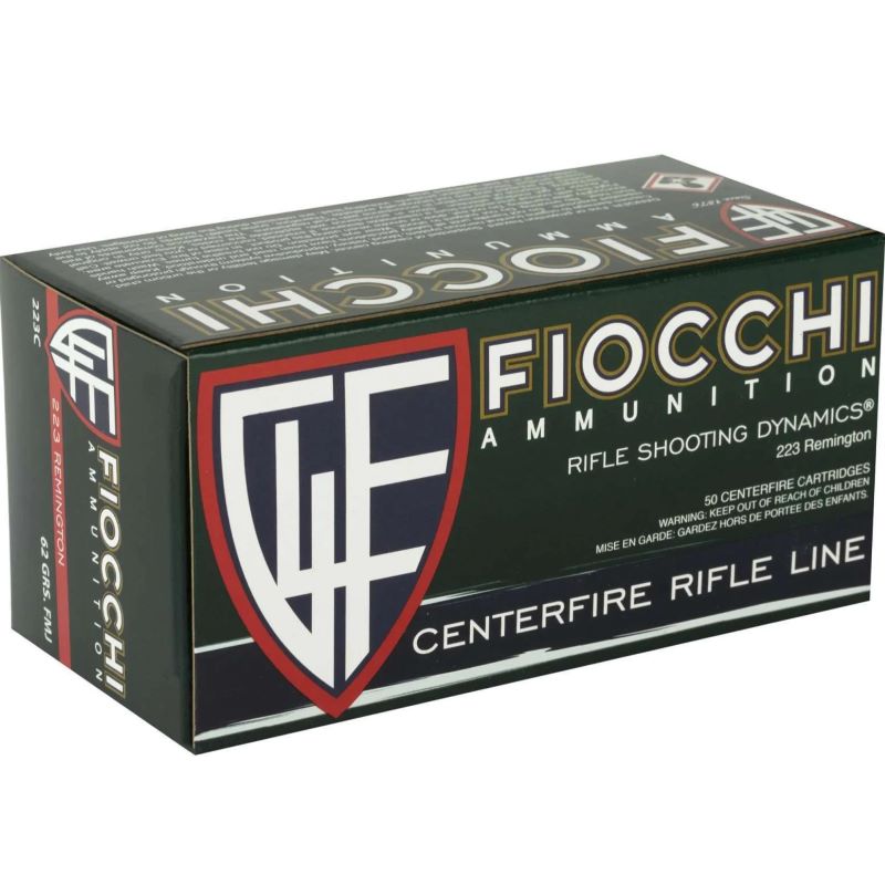 Fiocchi Shooting Dynamics .223 FMJ 50Ct