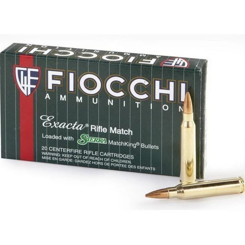 Fiocchi Exacta Sierra Match King .223 69 Grain 20Ct