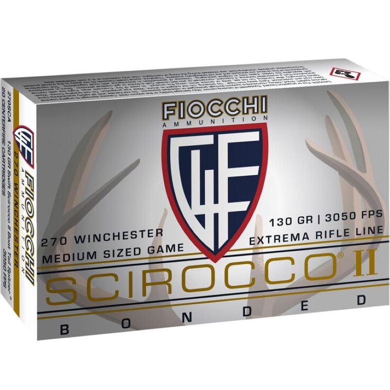 Fiocchi Extrema Winchester .270 130 Grain 20Ct