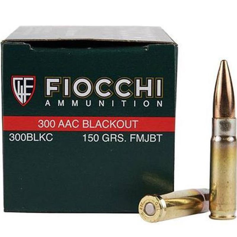 Fiocchi Shooting Dynamics .300 Blackout FMJBT 150 Grain 50Ct