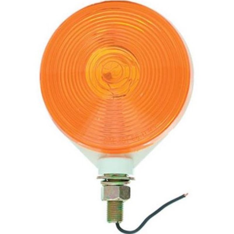 Double-Sided Amber Pedestal Trailer Light 4-1/8"