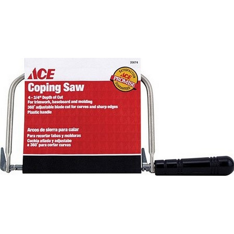 Ace Steel Coping Saw 4"