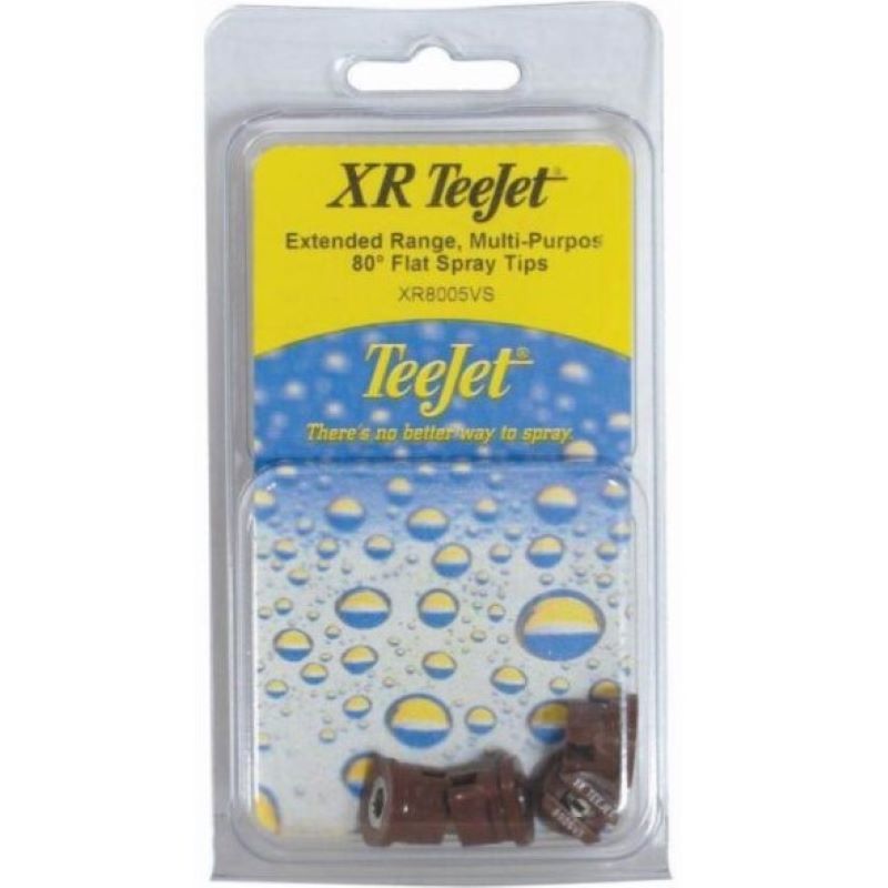 Teejet Extended Range Flat Spray Tip Nozzle 4Ct