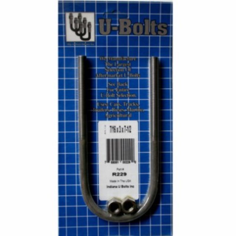 U-Bolt 7/16"x3"x7.5"