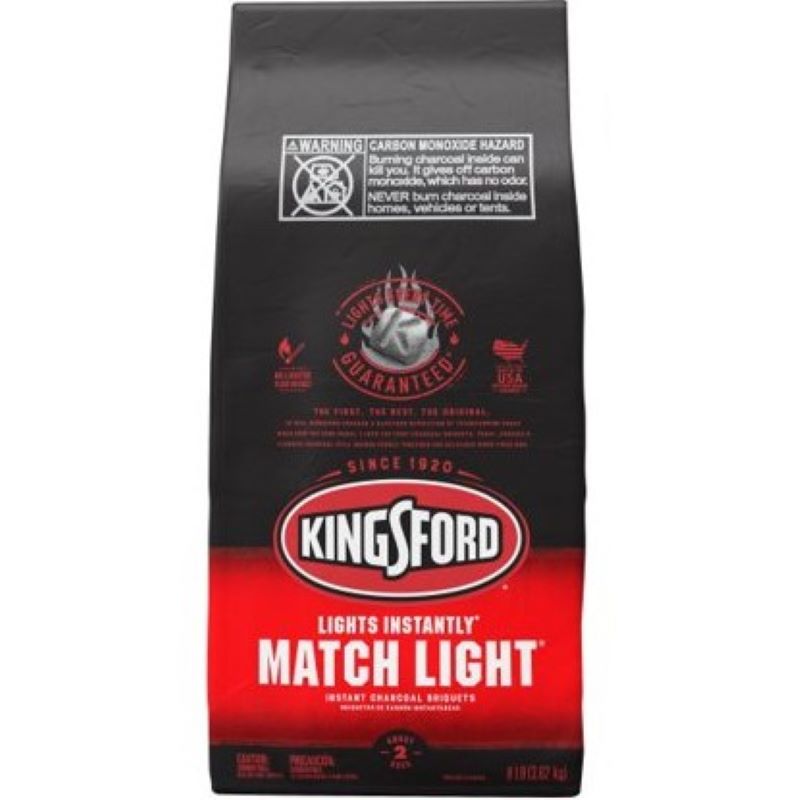 Kingsford Match Instant Light Charcoal Briquets 8 lb
