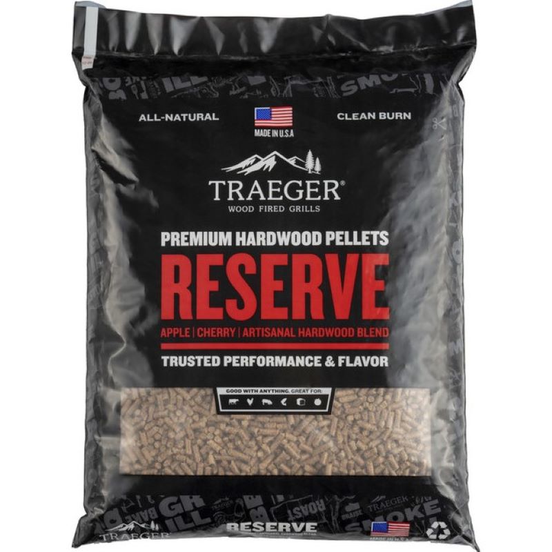 Traeger Reserve Apple/Cherry/Oak Blend Wood Pellet 20 lb