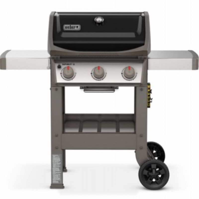 Weber Spirit II E-310 3 Burner Liquid Propane Grill Black