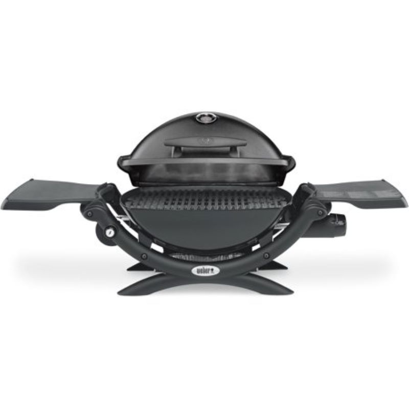 Weber Q 1200 Tabletop Black Gas Grill