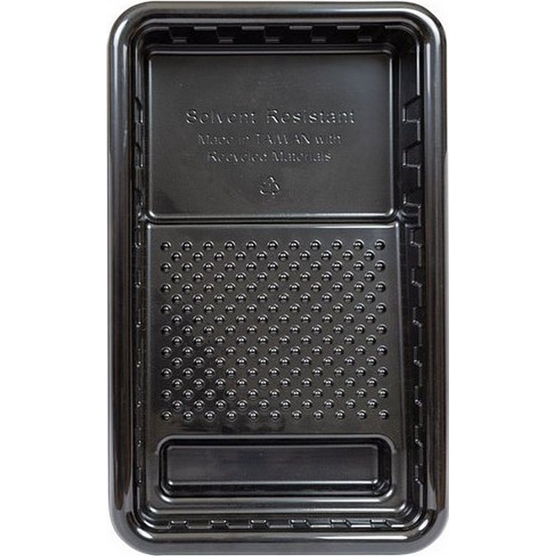 Linzer Black Plastic Disposable Paint Tray 7 x 12"